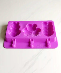 بستنی قلب 3 تایی در هم