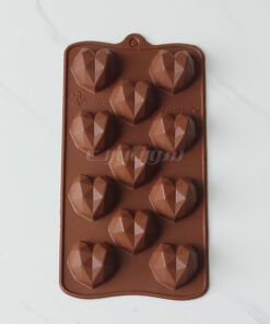 قالب شکلات قلب اوریگامی