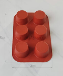 استوانه مافین بزرگ 6 خانه