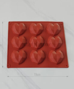 قالب قلب اوریگامی 5 سانتی