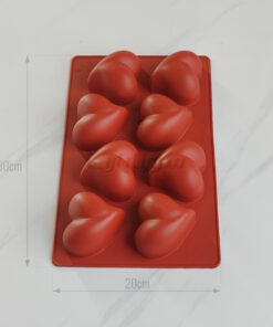 قالب قلب کشیده سه بعدی