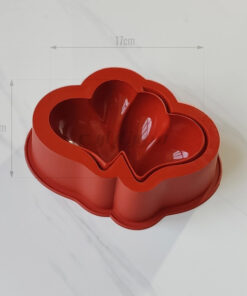 قالب قلب درهم سه بعدی