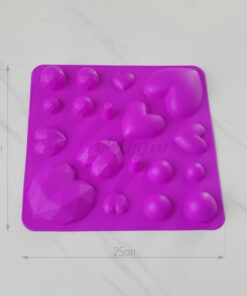 قالب قلب و دایره الماسی جور