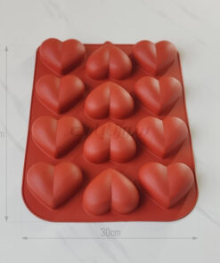 قالب قلب 12 خانه