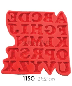 ملدحروف بزرگ گلدار .کد:M1150