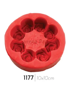 ملد قاب گرد گل رز.کد:M1177