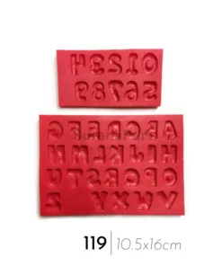 حروف و اعداد انگلیسی.کد:M119