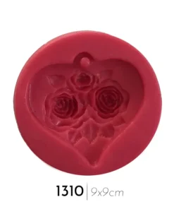 قلب گل دار.کد:MM1310