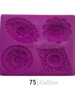 چهار گل طرح ترنج.کد:M75