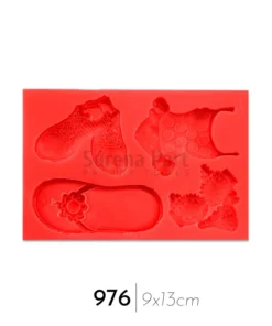 ملد دمپایی کتونی و لباس زنانه.کد:MM976