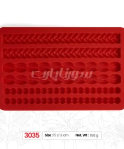 ملد طناب و مرواريد 6 ردیفه.کد:ML3035