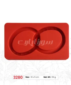 ملد حلقه درهم.کد:M3280