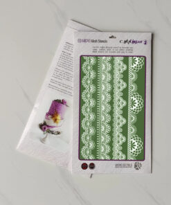 استنسیل حاشیه 4 ردیفه.کد:UV118